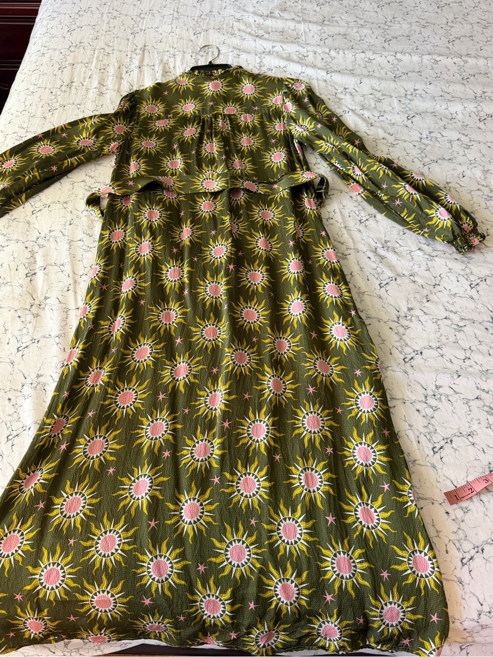 Boden Jasmine Satin Midi Dress - Picture 15 of 16